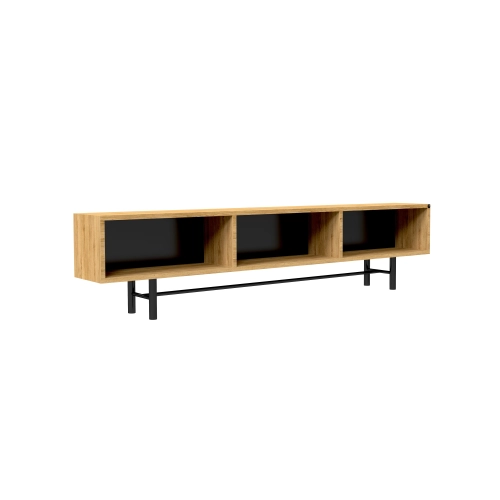 Szafka RTV-63 Drewno Lite Dąb Loft Lakier Rozmiary od 100 cm do 200 cm PREMIUM